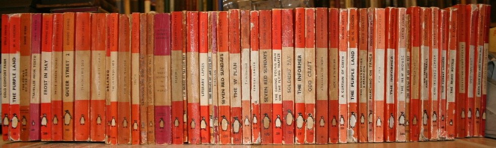 1940s orange penguins